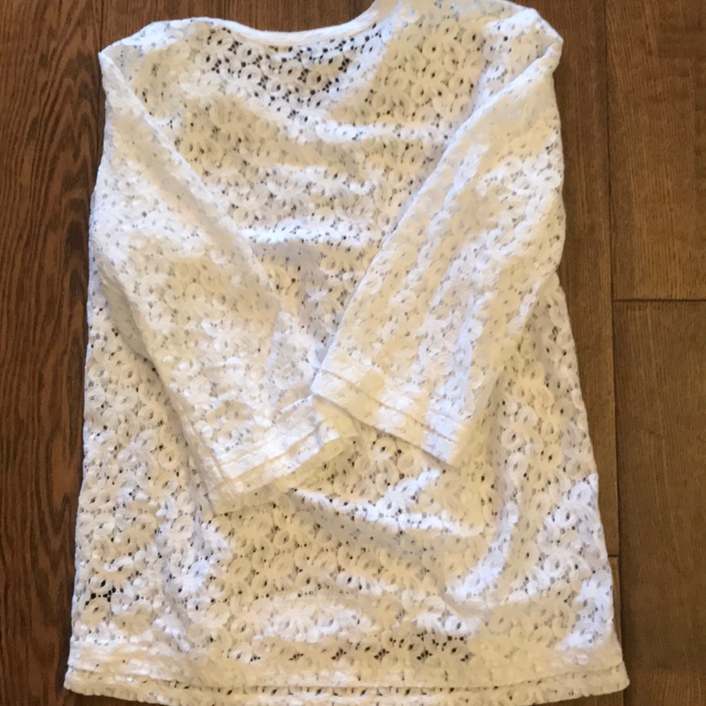 White Lace Tunic - Picture 4 of 4